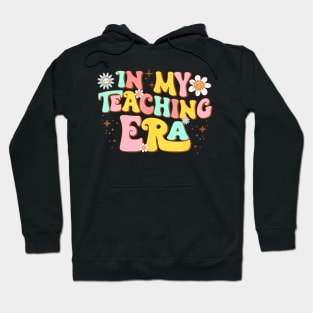 Retro Groovy Teacher State Testing In My Teaching Era Hoodie